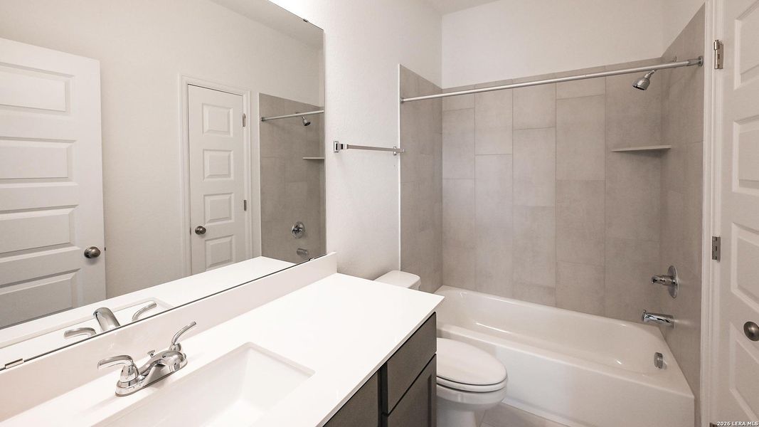 Furnished interior view inside a new home in The Parklands, Schertz (Image 10).