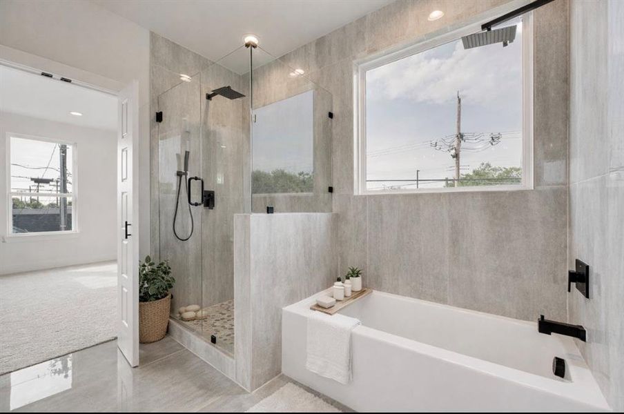 Furnished interior view inside a new home in , Irving (Image 6). Furnished interior view inside a new home in , Irving (Image 6).