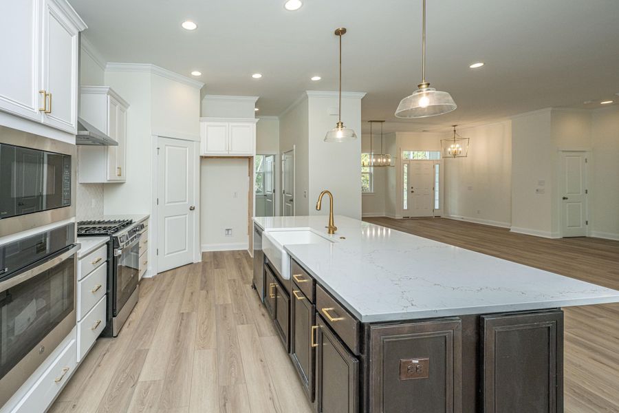 Furnished interior view inside a new home in , Awendaw (Image 17).