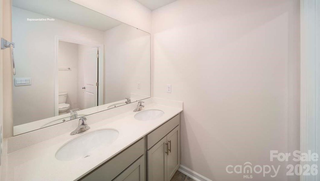 Furnished interior view inside a new home in Wallace Springs, Statesville (Image 9).