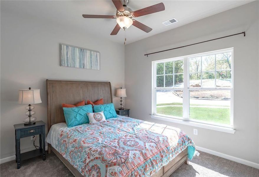 Furnished interior view inside a new home in Fair Oak, Calhoun (Image 8). Furnished interior view inside a new home in Fair Oak, Calhoun (Image 8).