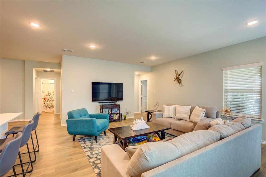 Furnished interior view inside a new home in , Crandall (Image 5). Furnished interior view inside a new home in , Crandall (Image 5).