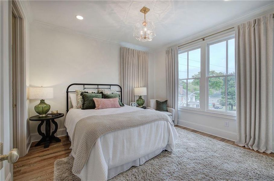 Furnished interior view inside a new home in , Cartersville (Image 14).