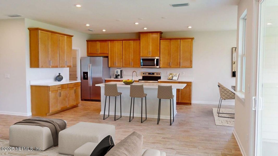 Furnished interior view inside a new home in Lakes at Bella Lago, Green Cove Springs (Image 6).
