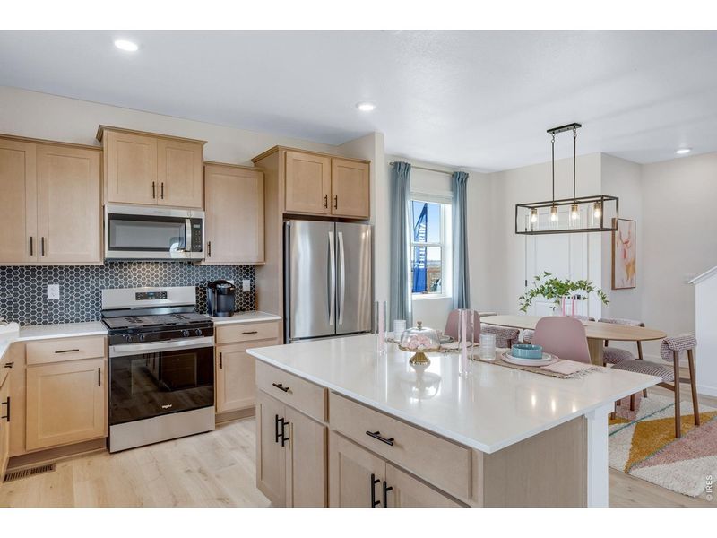 Furnished interior view inside a new home in Prairie Song, Windsor (Image 15).