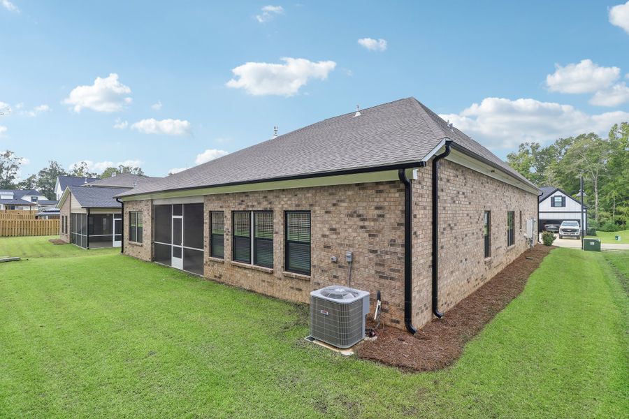 Representative exterior photo of a completed home built from the Ariel II by Great Southern Homes in Collins Cove, Chapin, SC (Image 33).