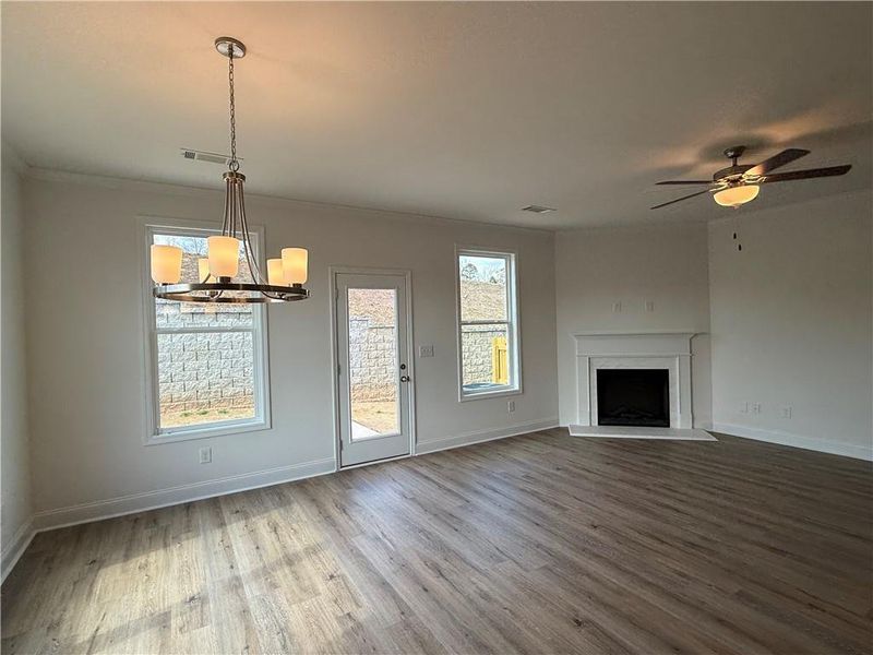 Spacious, unfurnished interior of a new home in Somerset at Riverbrook, Gainesville (Image 7).
