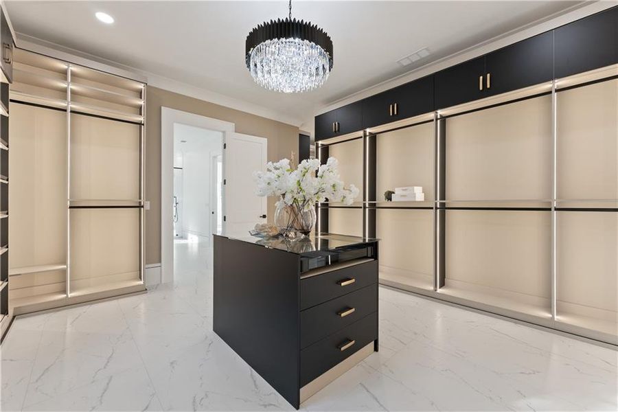 Furnished interior view inside a new home in , Monroe (Image 15).