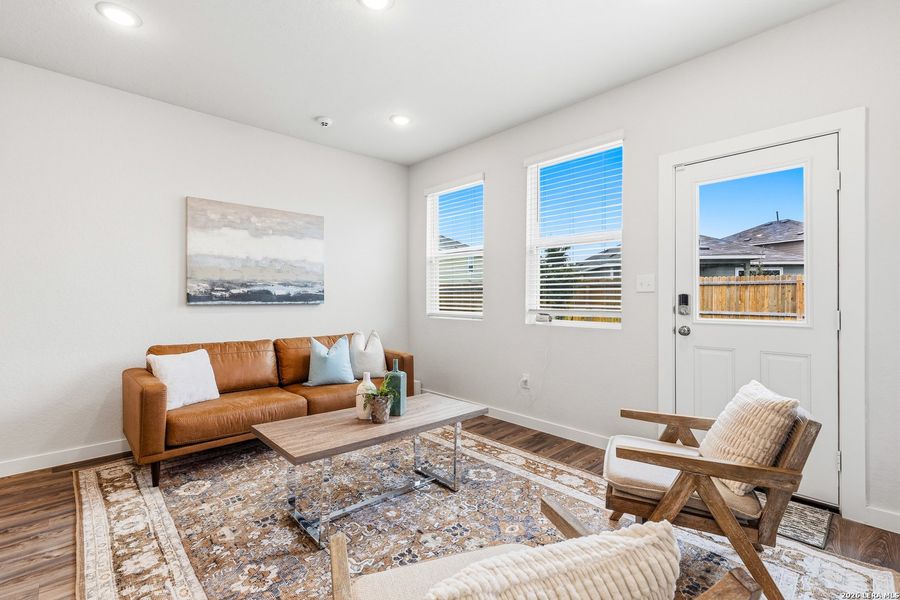 Furnished interior view inside a new home in , San Antonio (Image 6).