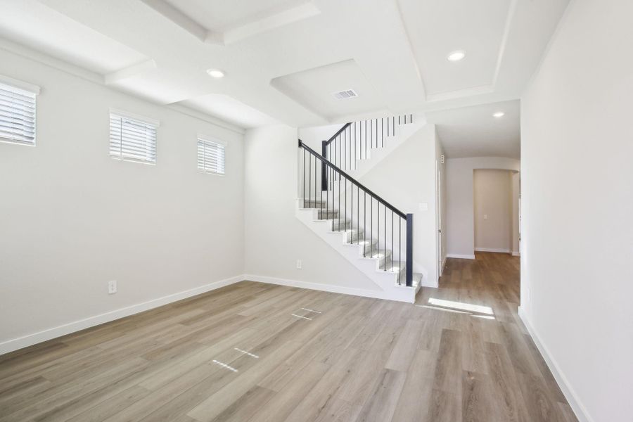 Photo is not of the actual home but is an inspirational photo of builder’s model home and may depict options, furnishings, and/or decorator features that are not included. Photo is not of the actual home but is an inspirational photo of builder’s model home and may depict options, furnishings, and/or decorator features that are not included.