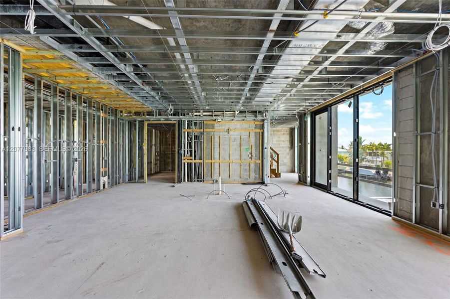 In-progress construction of a new home in , Islamorada, Village of Islands, FL (Image 24).