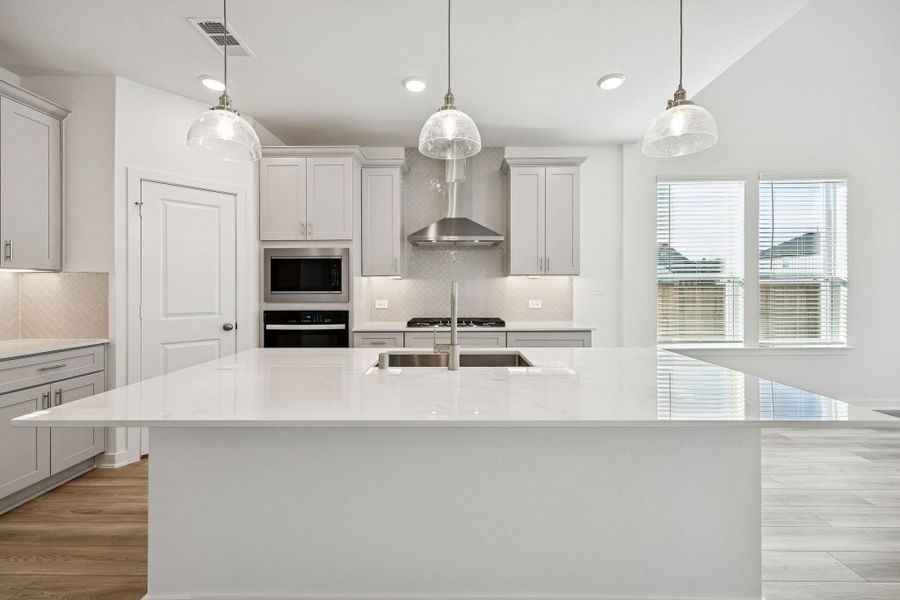 Furnished interior view inside a new home in Montgomery Bend, Montgomery (Image 8).