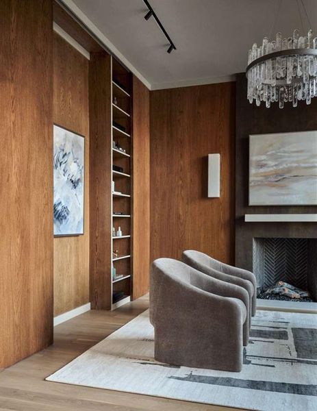 Furnished interior view inside a new home in , Dallas (Image 8).