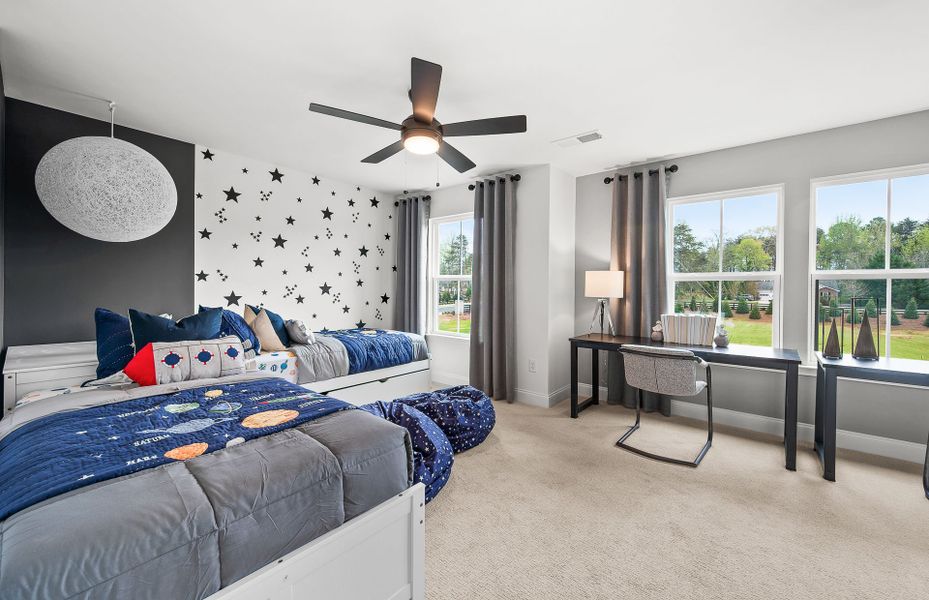Furnished interior view inside a new home in Berkeley Mill, Cumming (Image 10).