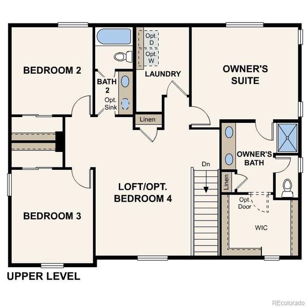 2D floor plan layout of this home in Red Barn Meadows, Mead, CO (Image 3). 2D floor plan layout of this home in Red Barn Meadows, Mead, CO (Image 3).