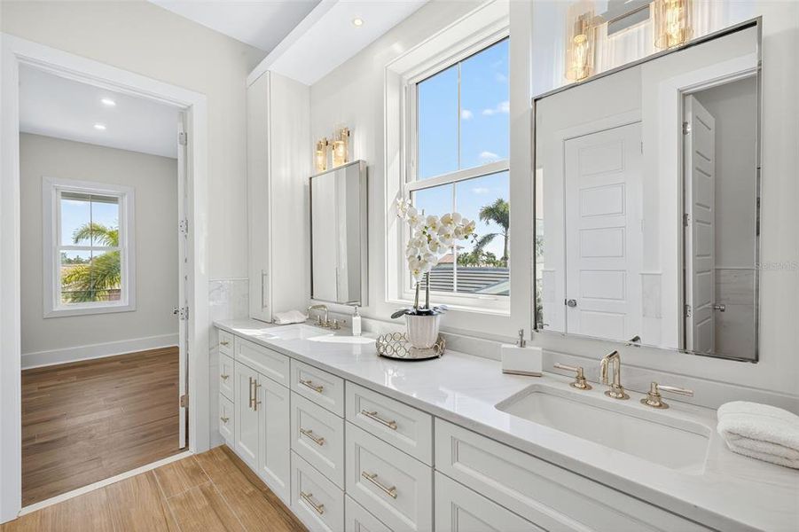 Furnished interior view inside a new home in , St. Petersburg (Image 7).