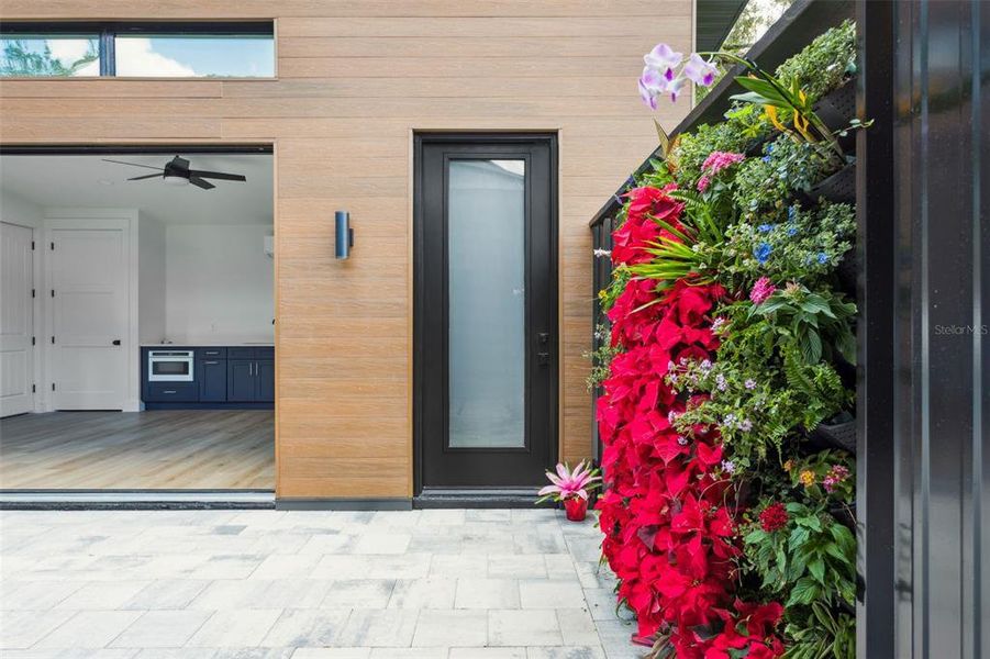 Exterior details and patio area of a home in , Tampa (Image 35). Exterior details and patio area of a home in , Tampa (Image 35).