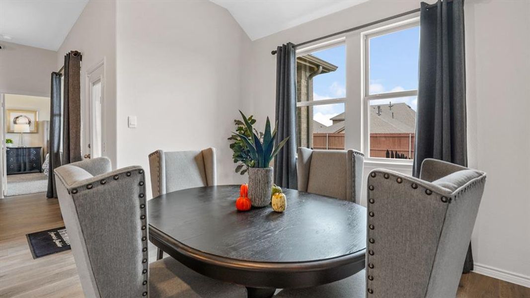 Furnished interior view inside a new home in Morning Ridge, Princeton (Image 28). Furnished interior view inside a new home in Morning Ridge, Princeton (Image 28).