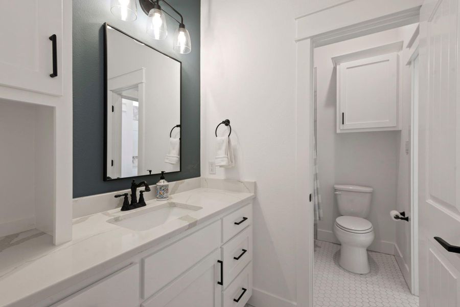 Furnished interior view inside a new home in , College Station (Image 24). Furnished interior view inside a new home in , College Station (Image 24).