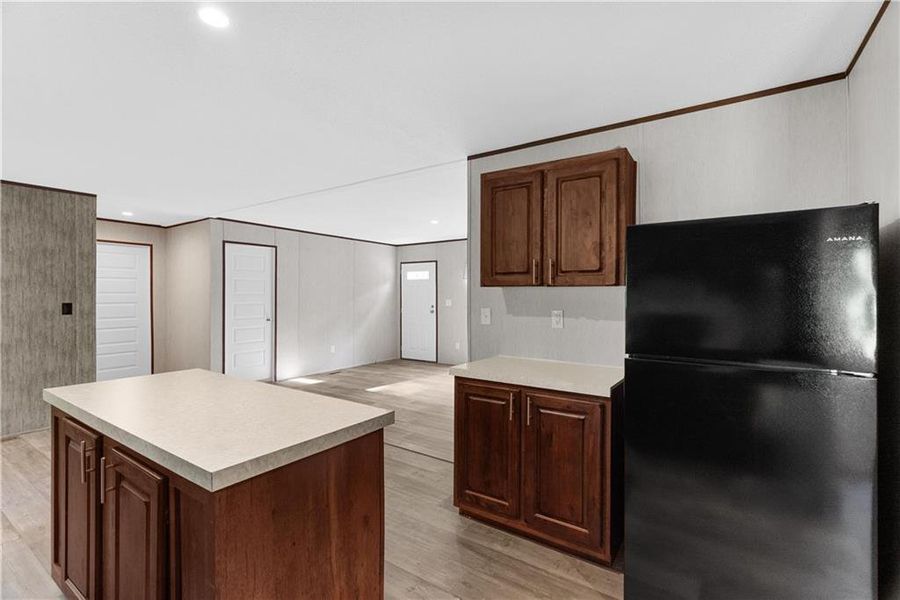 Furnished interior view inside a new home in , Resaca (Image 5).