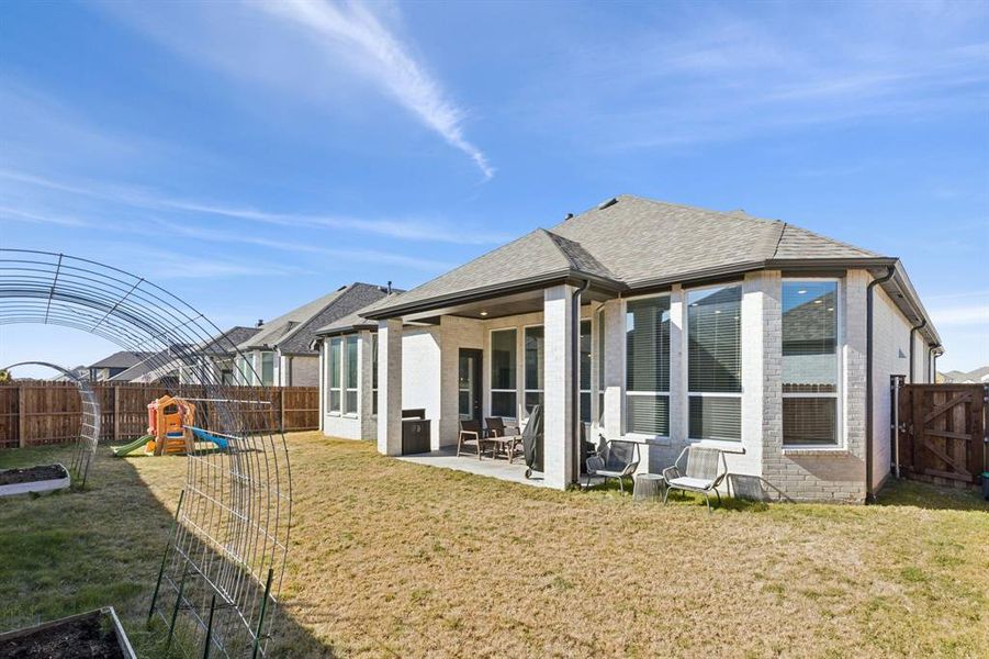 Exterior details and patio area of a home in , Forney (Image 4). Exterior details and patio area of a home in , Forney (Image 4).