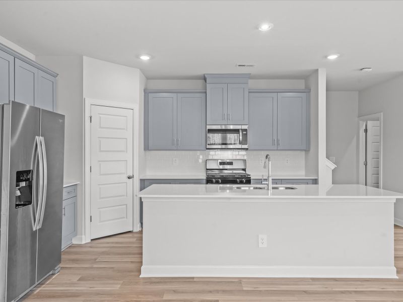 Furnished interior view inside a new home in Northbrook Village Townes, Taylors (Image 3).