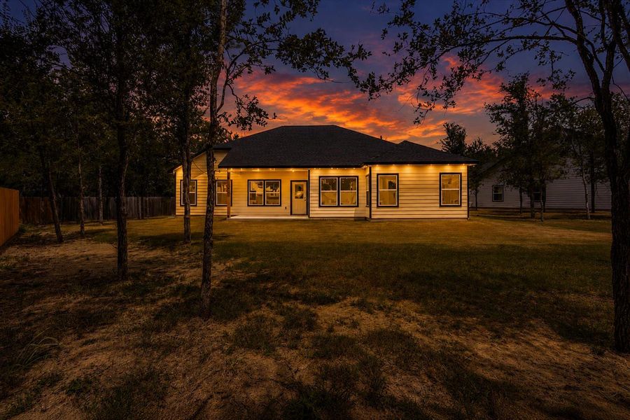 Exterior details and patio area of a home in , Bastrop (Image 29).