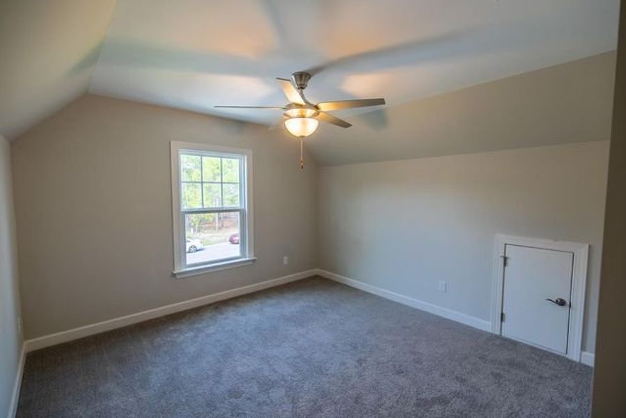 Representative unfurnished interior of a home built from the Langley by True Homes in Edgewater - Cottage Greens, Lancaster (Image 17).
