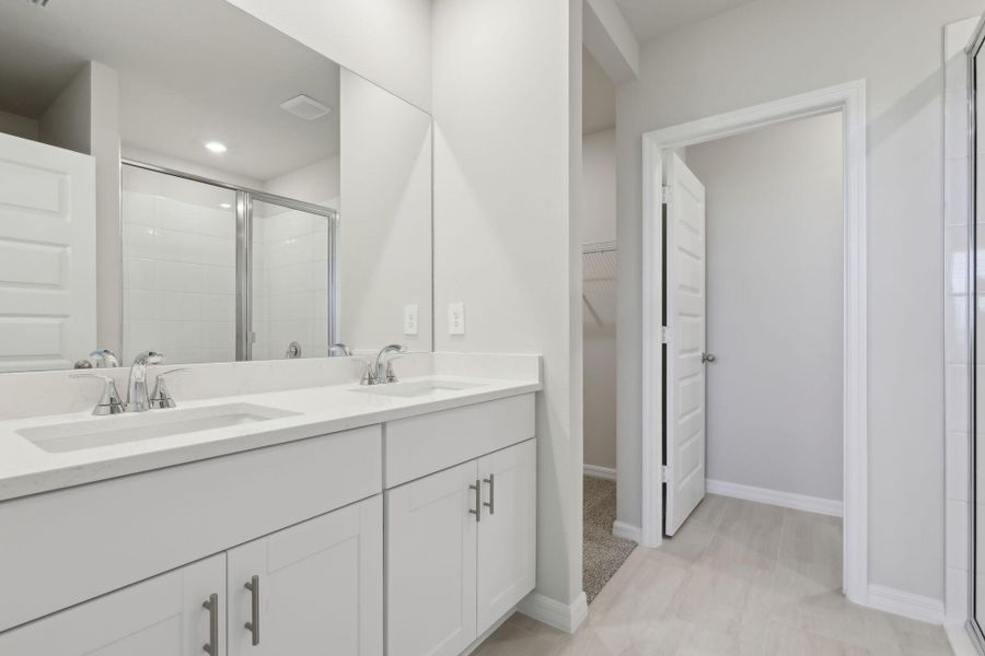 Furnished interior view inside a new home in Hampton Park - Classic Series, Vero Beach (Image 6).