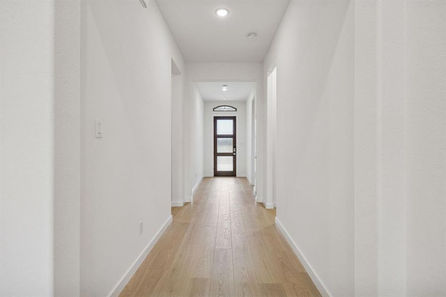Entryway in the Gilmour II home plan by Trophy Signature Homes – REPRESENTATIVE PHOTO