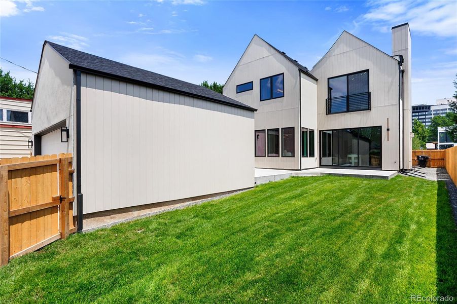 Exterior details and patio area of a home in , Denver (Image 3).