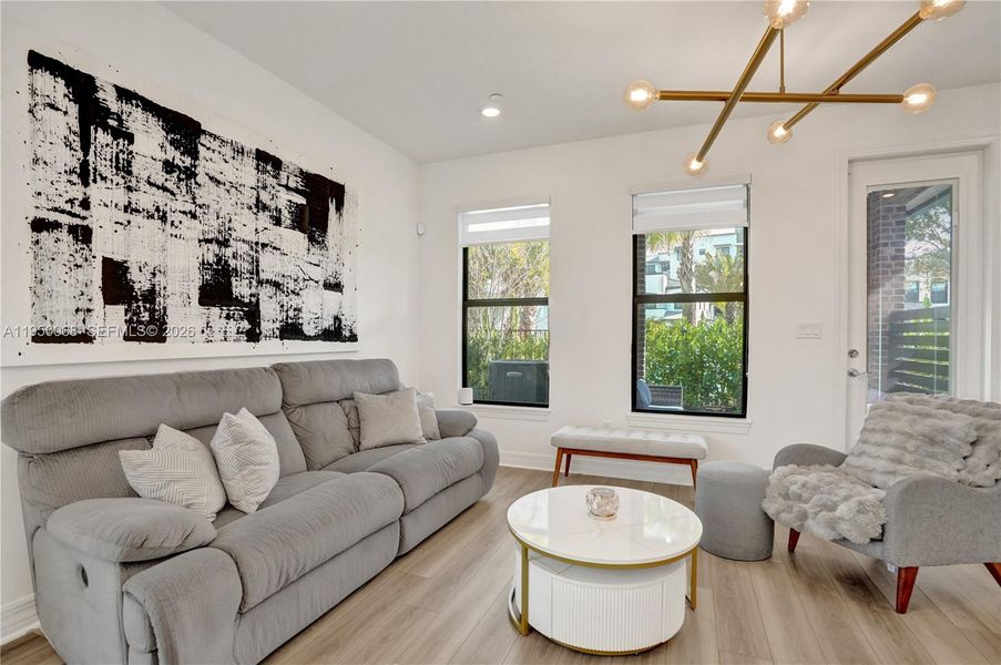 Furnished interior view inside a new home in , Plantation (Image 11).