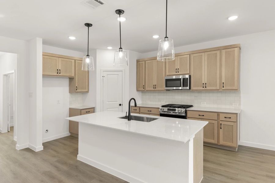 Kitchen featuring the Artisan Collection