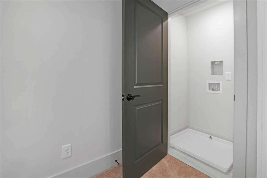 Furnished interior view inside a new home in Steeplechase, Hoschton (Image 26).