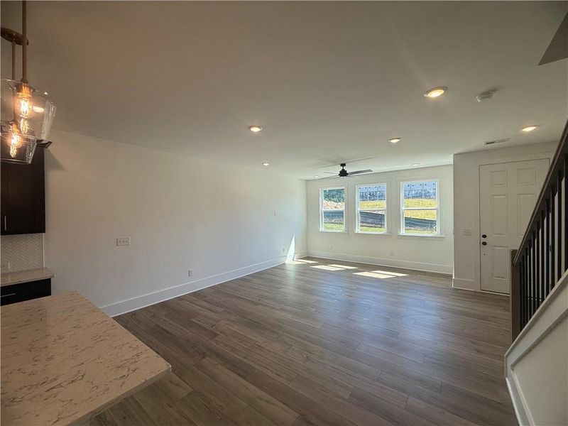 Spacious, unfurnished interior of a new home in Park Vue, Atlanta (Image 19). Spacious, unfurnished interior of a new home in Park Vue, Atlanta (Image 19).