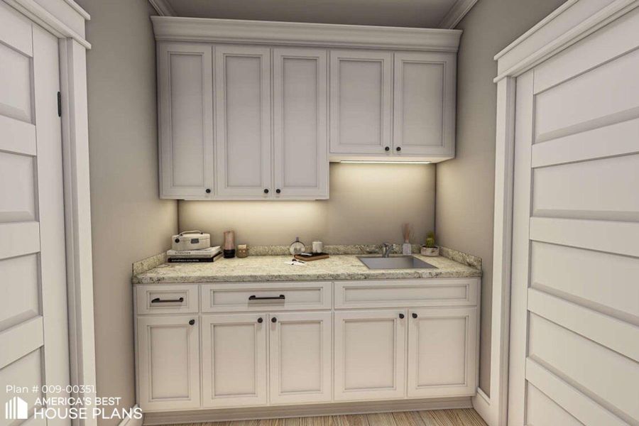 Laundry room with a sink