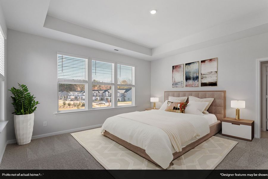 Furnished interior view inside a new home in Pineland Preserve, Summerville (Image 9).