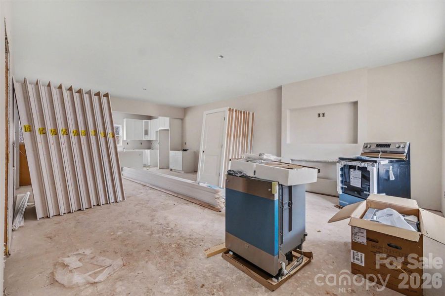 In-progress construction of a new home in , Gastonia, NC (Image 13).