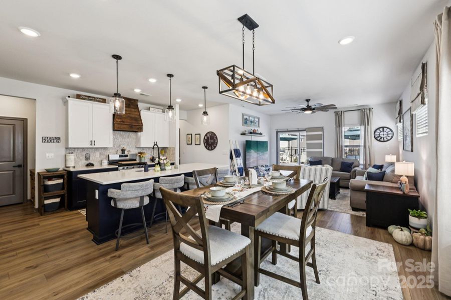 Furnished interior view inside a new home in Monterey Park, York (Image 7). Furnished interior view inside a new home in Monterey Park, York (Image 7).