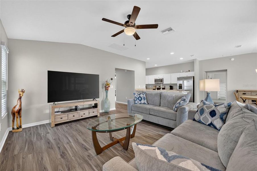 Furnished interior view inside a new home in , The Villages (Image 7).
