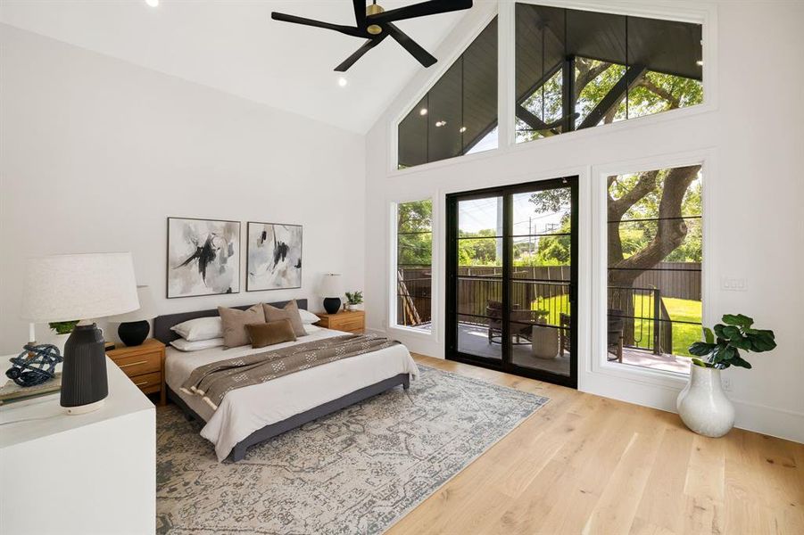 Furnished interior view inside a new home in , Dallas (Image 32).
