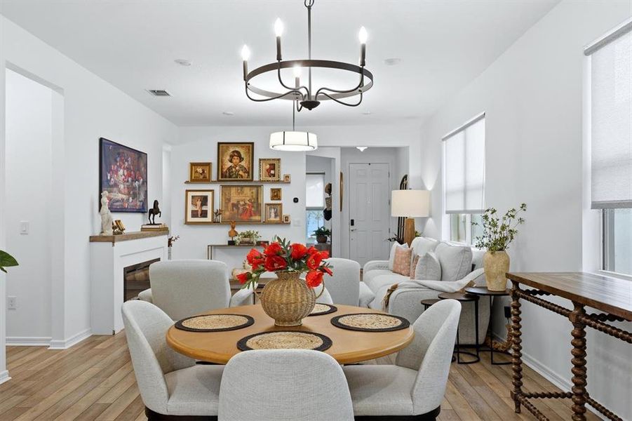 Furnished interior view inside a new home in Del Webb BayView, Parrish (Image 49). Furnished interior view inside a new home in Del Webb BayView, Parrish (Image 49).
