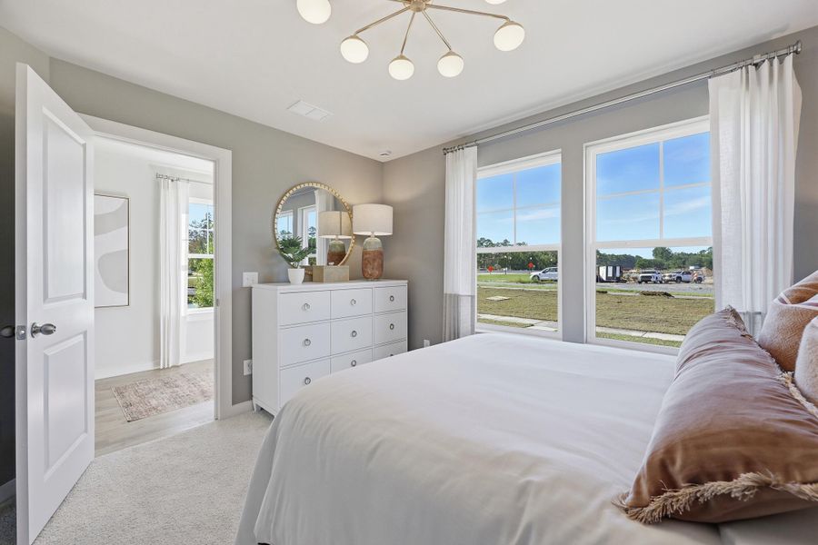 Furnished interior view inside a new home in , Summerville (Image 10).