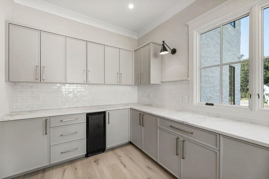 Furnished interior view inside a new home in , Alpharetta (Image 12).