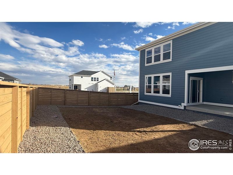 Exterior details and patio area of a home in Bloom, Fort Collins (Image 3).