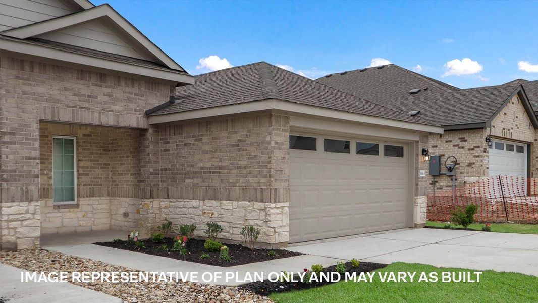 Exterior details and patio area of a home in Palomino, Manor (Image 3). Exterior details and patio area of a home in Palomino, Manor (Image 3).