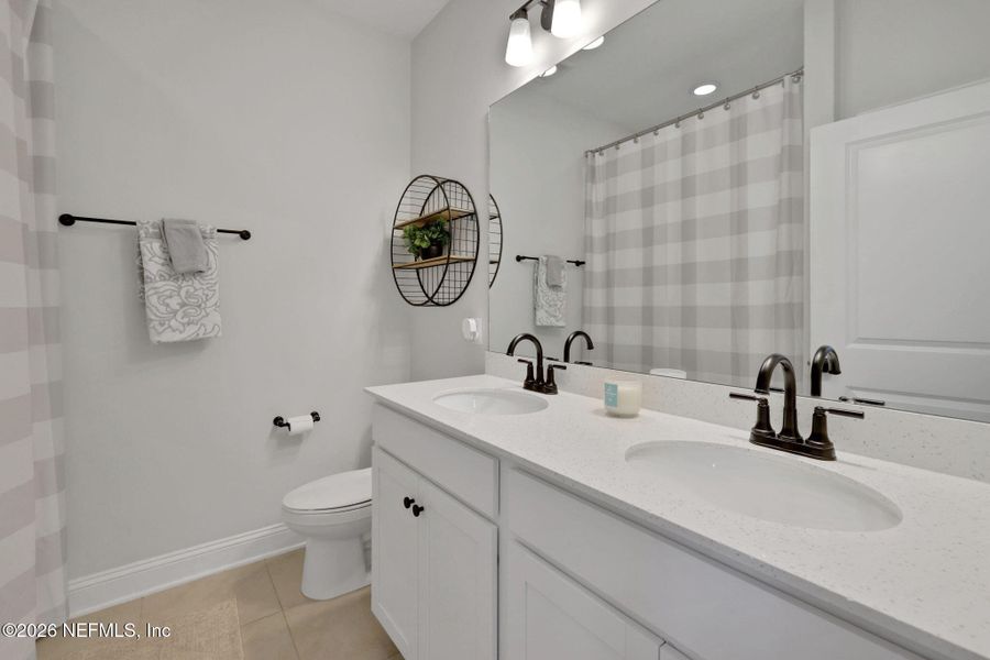 Furnished interior view inside a new home in Settler's Landing at Nocatee, Ponte Vedra (Image 74).