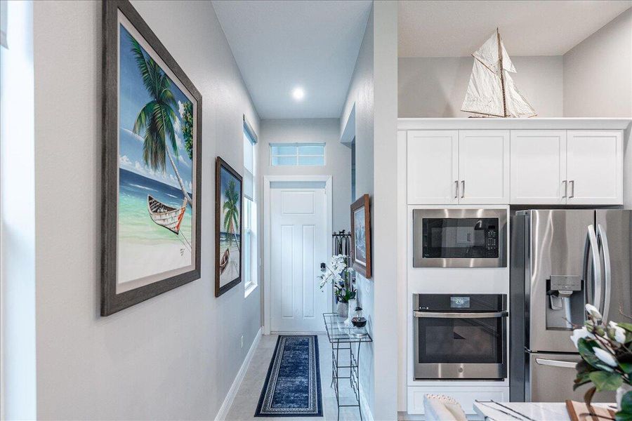 Furnished interior view inside a new home in , Port St. Lucie (Image 16).