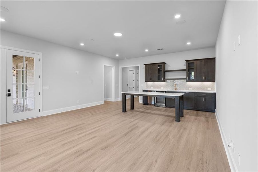 Furnished interior view inside a new home in Waterside Single Family, Peachtree Corners (Image 6).