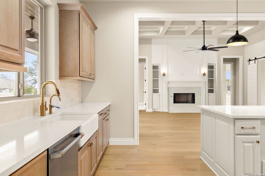 Furnished interior view inside a new home in , Spring Branch (Image 16).